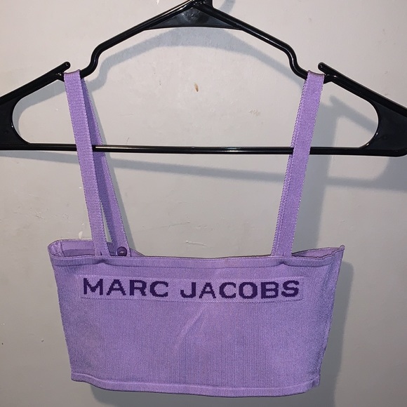 COPY - Mark Jacobs purple Stretch knit bandeau - Picture 6 of 6